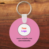 Einfaches und elegantes Logo für die Firma C Schlüsselanhänger (Vorderseite)