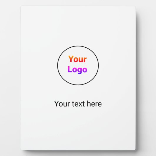 Einfaches und elegantes Logo für die Firma Fotoplatte (Vorderseite)