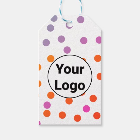 Einfaches und elegantes Logo für die Firma Geschenkanhänger (Vorderseite)