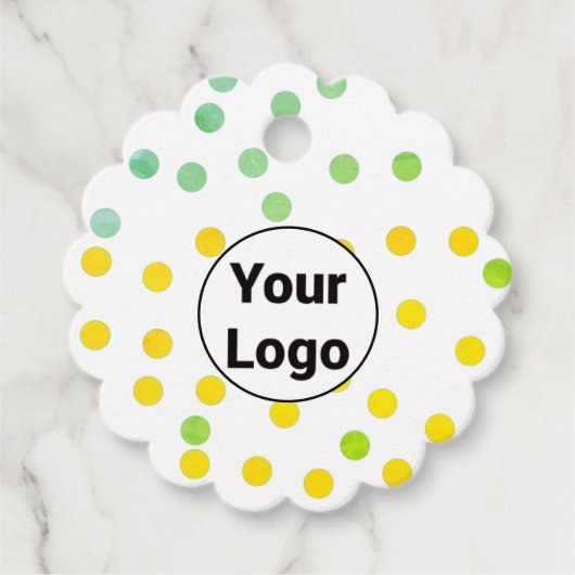 Einfaches und elegantes Logo für die Firma Geschenkanhänger (Vorderseite)