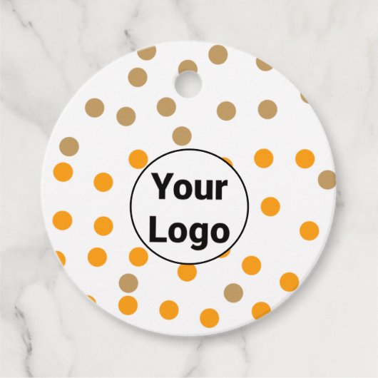 Einfaches und elegantes Logo für die Firma Geschenkanhänger (Vorderseite)