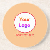 Einfaches und elegantes Logo für die Firma Getränkeuntersetzer (Vorne)