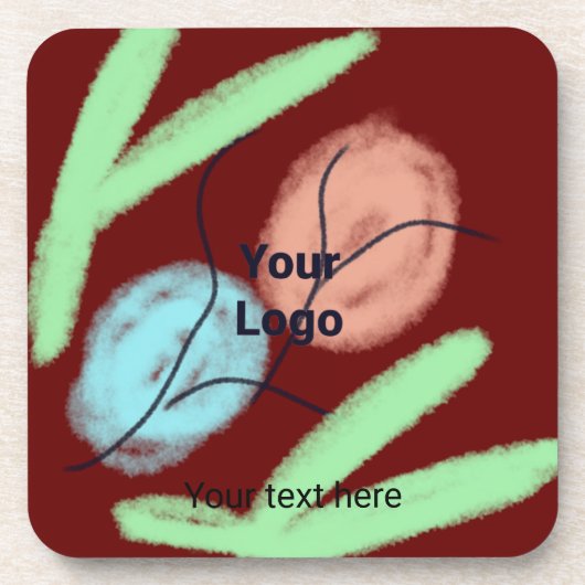 Einfaches und elegantes Logo für die Firma Getränkeuntersetzer (Vorderseite)