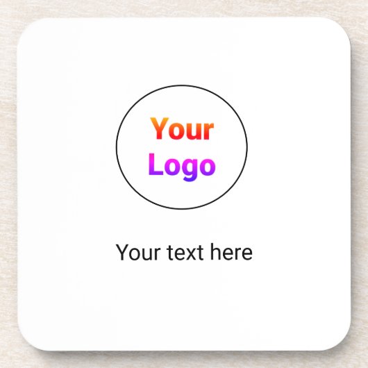 Einfaches und elegantes Logo für die Firma Getränkeuntersetzer (Vorderseite)