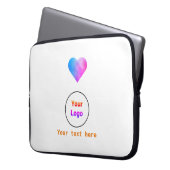 Einfaches und elegantes Logo für die Firma Laptopschutzhülle (Vorderseite Links)
