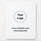 Einfaches und elegantes Logo für die Firma Mousepad (Vorne)