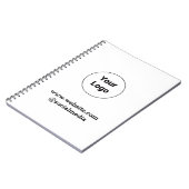 Einfaches und elegantes Logo für die Firma Notizblock (Linke Seite)