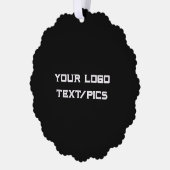 Einfaches und elegantes Logo für die Firma Ornament Karte (Links)