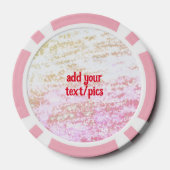 Einfaches und elegantes Logo für die Firma Pokerchips (Rückseite)