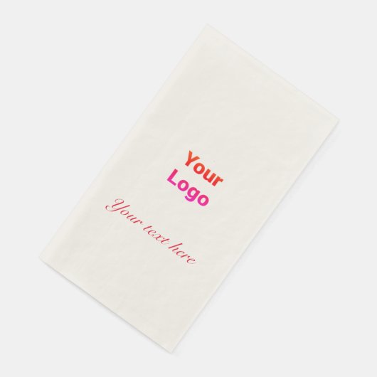 Einfaches und elegantes Logo für die Firma Serviette (Ecke)