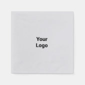 Einfaches und elegantes Logo für die Firma Serviette (Vorderseite)