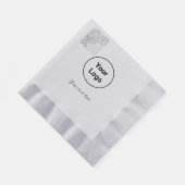 Einfaches und elegantes Logo für die Firma Serviette (Ecke)