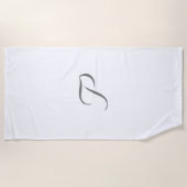 Einfaches und elegantes Logo für die Firma Strandtuch (Vorderseite)