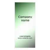 Einfaches und elegantes Logo für die Firma Werbekarte (Hinten)