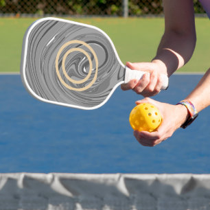 Einfaches und elegantes Logo hier Pickleball Schläger