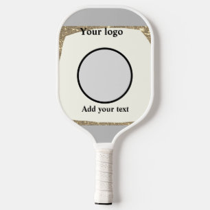 Einfaches und elegantes Logo hier Pickleball Schläger