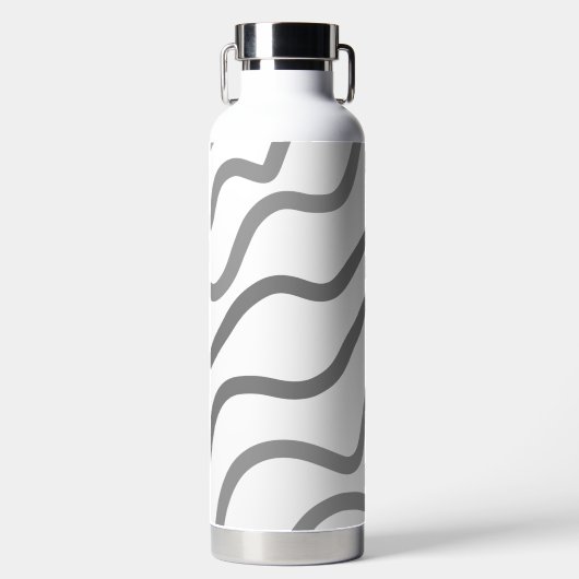 Einfaches und elegantes Logo hier Trinkflasche (Vorderseite)