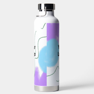 Einfaches und elegantes Logo hier Trinkflasche