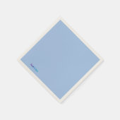 Einfaches und elegantes Logo Serviette (Ecke)