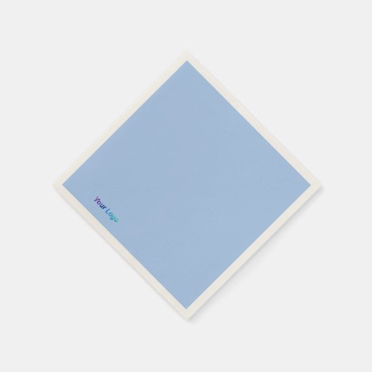 Einfaches und elegantes Logo Serviette (Ecke)