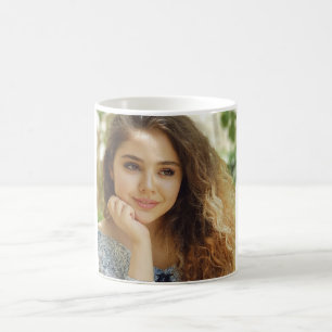 Einfaches und elegantes Personalisiertes Foto Kaffeetasse