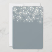 Einfaches und luxuriöses Firmenweihnachtsfest - Pa Einladung (Rückseite)