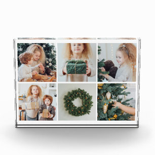 Einfaches und minimales Gitter Fotoblock