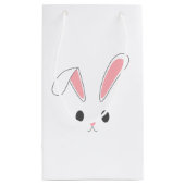 Einfaches und Niedliches Osterhasen | Geschenktüte (Rückseite)