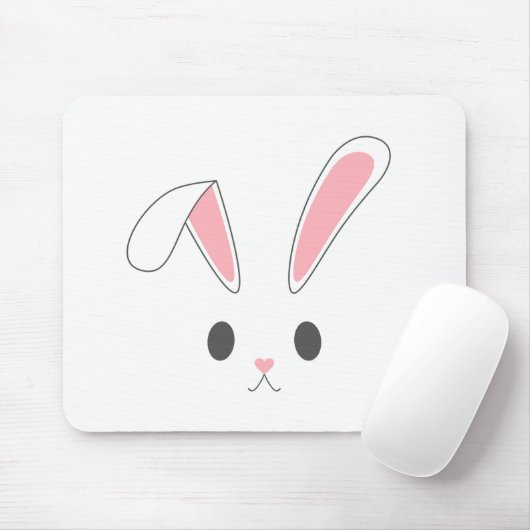 Einfaches und Niedliches Osterhasen | Mousepad (Mit Mouse)