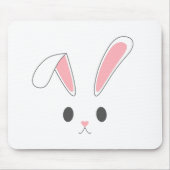 Einfaches und Niedliches Osterhasen | Mousepad (Vorne)