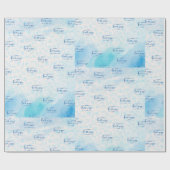 Einfaches und Niedliches Vatertag Geschenkpapier (Flach)