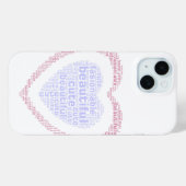 einfaches und schönes Gehäuse Case-Mate iPhone Hülle (Rückseite (Horizontal))