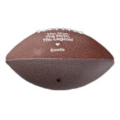 Einfaches und süßes Zitat Personalisierter Vater G Football (Gedreht 270)