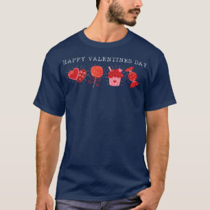einfaches valentinshemd bonbon 1303 T-Shirt