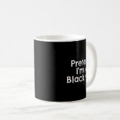 Einfaches Verkleiden als schwarze Katze, schnelle  Kaffeetasse (VorderseiteRechts)