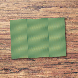 Einfaches Vintage-Oliv-Salbei-Grün-Verlaufsstreife Post-it Klebezettel