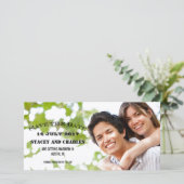 EINFACHES VINTAGES FOTO SAVE THE DATE (Stehend Vorderseite)