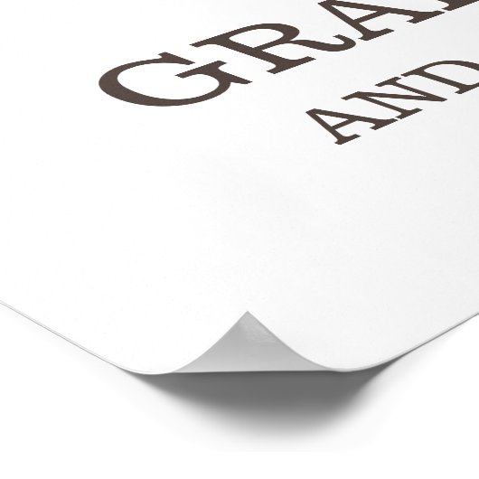 Einfaches Vintages Fotografen-Zeichen Poster (Ecke)