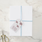 Einfaches, von Hand befeuchtetes Leaf Fall Geschenkanhänger (Mit Garn)