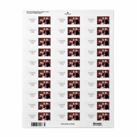 Einfaches Weihnachts-Foto (Vorne)