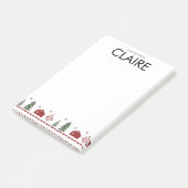 Einfaches Weihnachtsdesign, individuelle Post-it®  Post-it Klebezettel (angewinkelt)