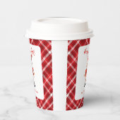 Einfaches Weihnachtsfest Pappbecher (Links)