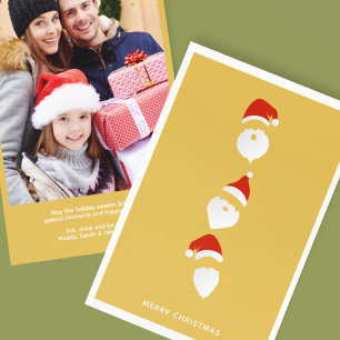 Einfaches Weihnachtsjubiläum von Santa Graphic - W Feiertagskarte