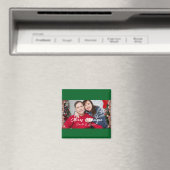 Einfaches Weihnachtslied Foto Green Magnet (In Situ (Geschirrspüler))