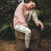 Einfaches Weihnachtsmuster Leggings