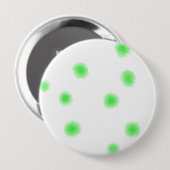 EINFACHES WEISSES GENOMMEN SWEET ZUHAUSE MAGNET BUTTON (Vorne & Hinten)
