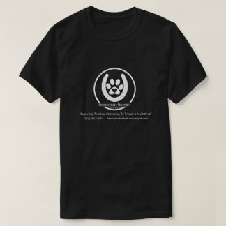 Einfaches weißes Logo T-Shirt