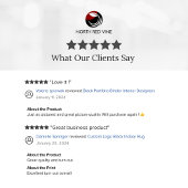 Einfaches, weißes Logo Visitenkarte