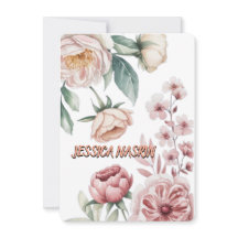 Einfaches Weißrose- und sanftes Pastellrosen-Blume