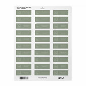 Einfaches Werbelogo von Saga Green (Vorne)